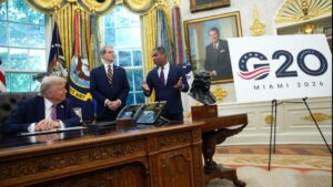 Trump welcomes Putin, Xi to 2026 G20 at Doral resort