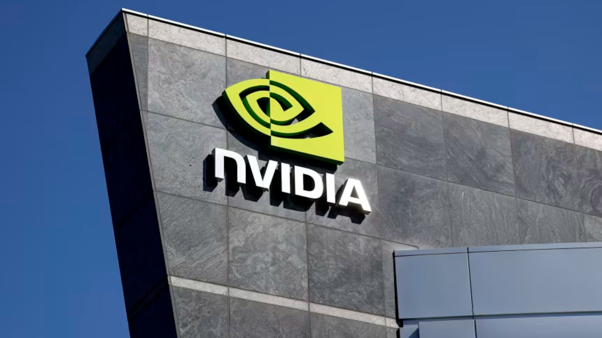 A building at Nvidia headquarters in Santa Clara, California, seen on August 27, 2025. Justin Sullivan/Getty Images