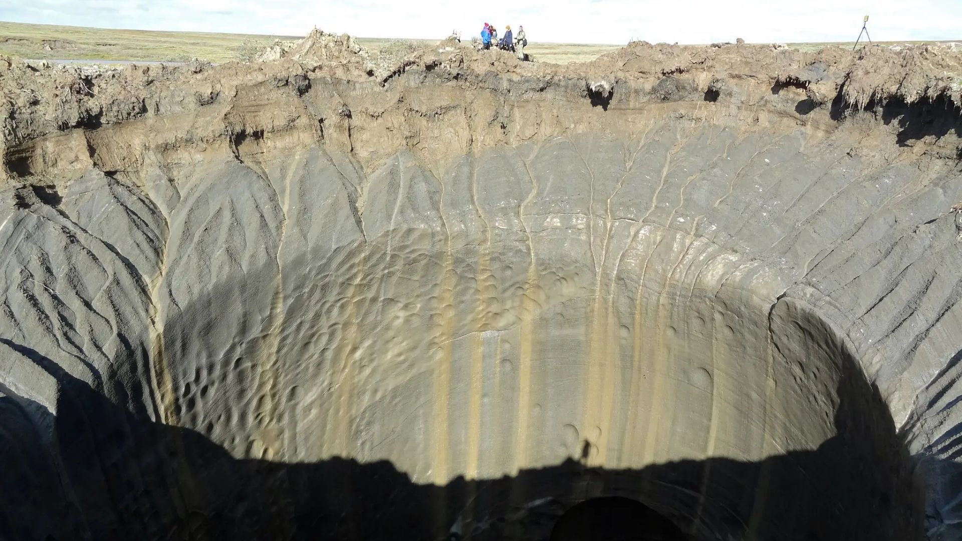 A gas crater on the Yamal Peninsula in northern Russia in August 2014.Credit...Vasily Bogoyavlensky/Agence France-Presse — Getty Images By Joshua Rapp Learn