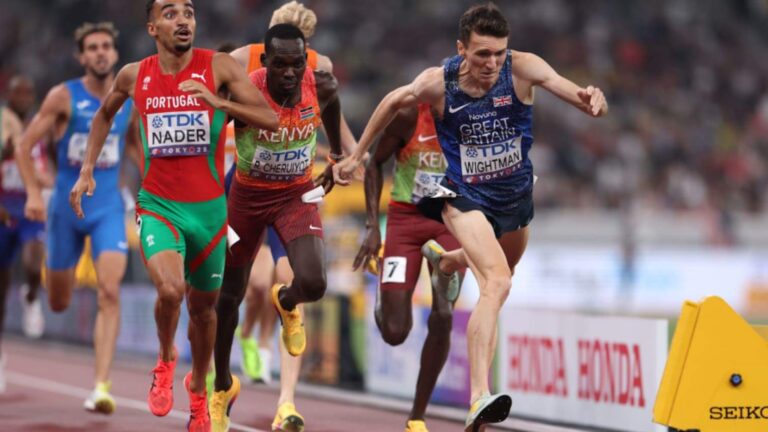 Portugal’s Isaac Nader Stuns Field to Claim First 1500m World Title