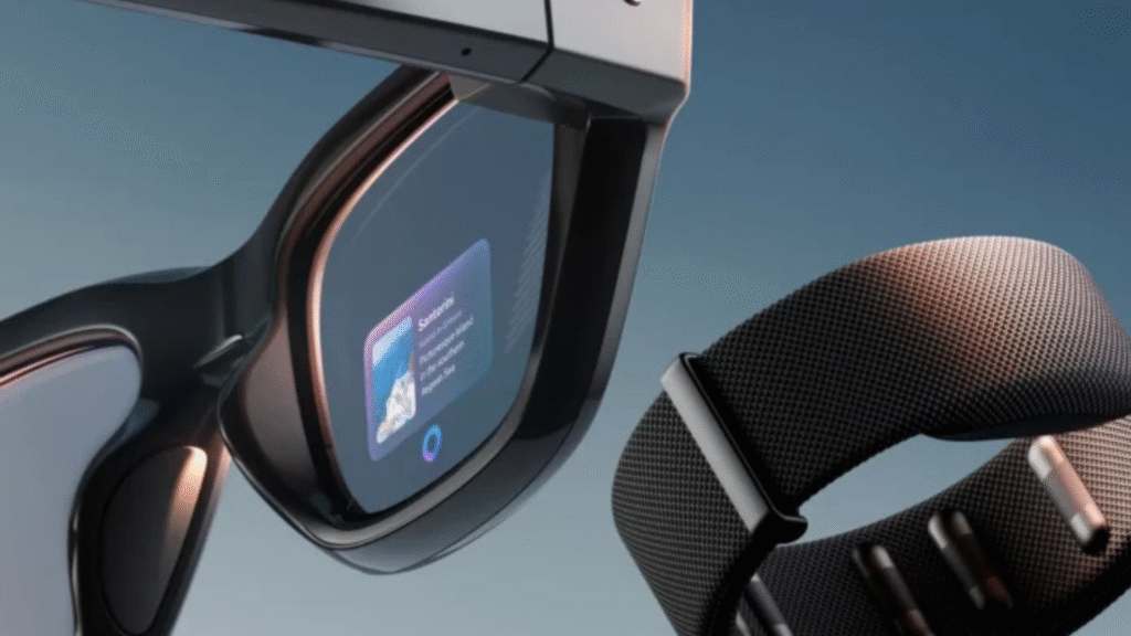 Imagem-7-1024x576 Meta Launches Glasses with Display and Neural Wristband for $799