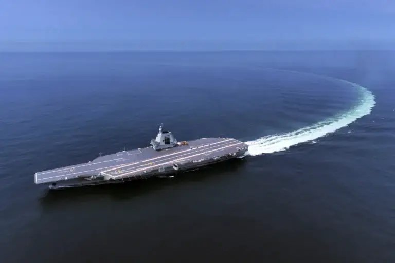 China’s Fujian Carrier Transits Taiwan Strait, Raising Global Alarm